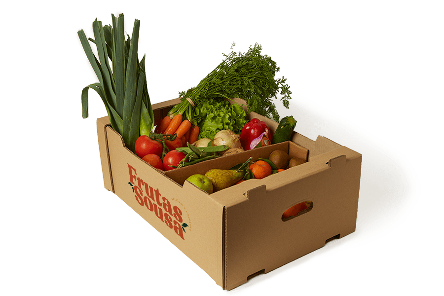 Caja de frutas y/o verduras personalizada